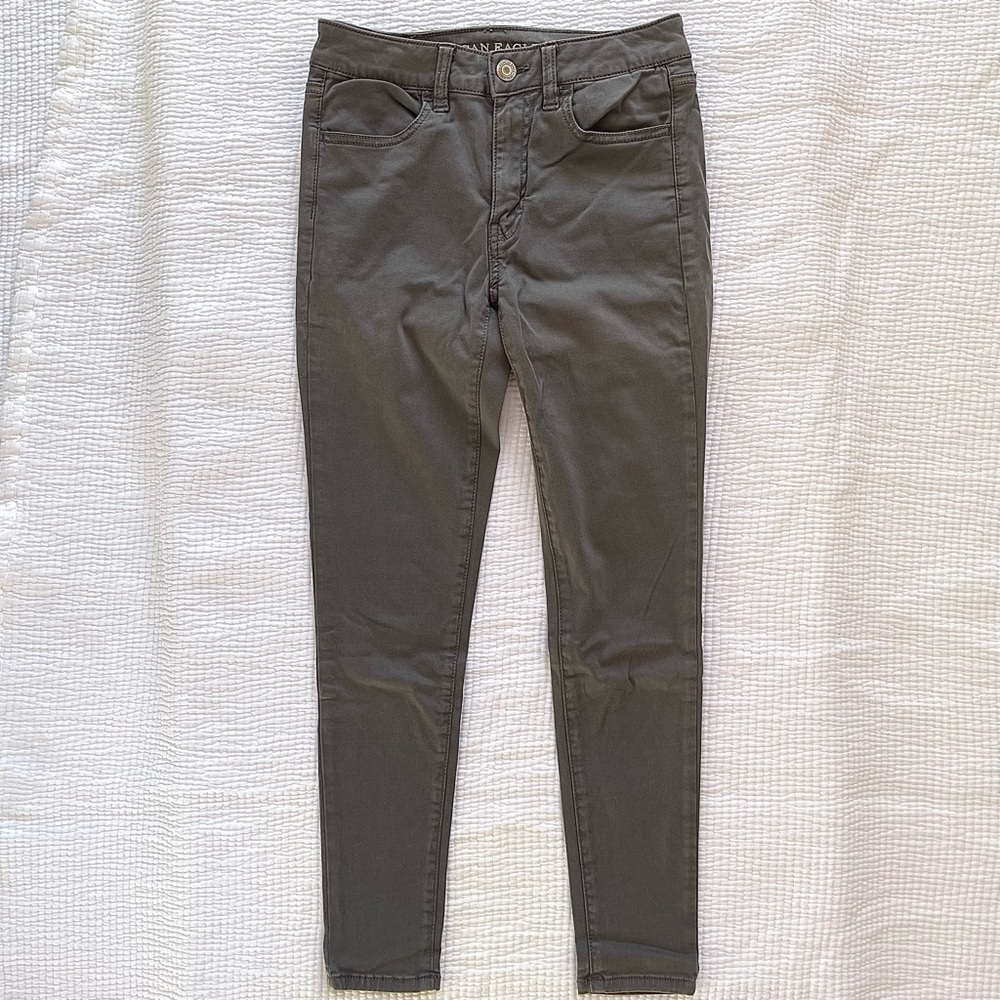 American Eagle Hi-Rise Jegging Super Stretch Pants